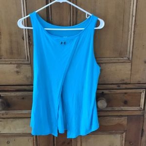 Under Armour Tank Never Worn Blue color